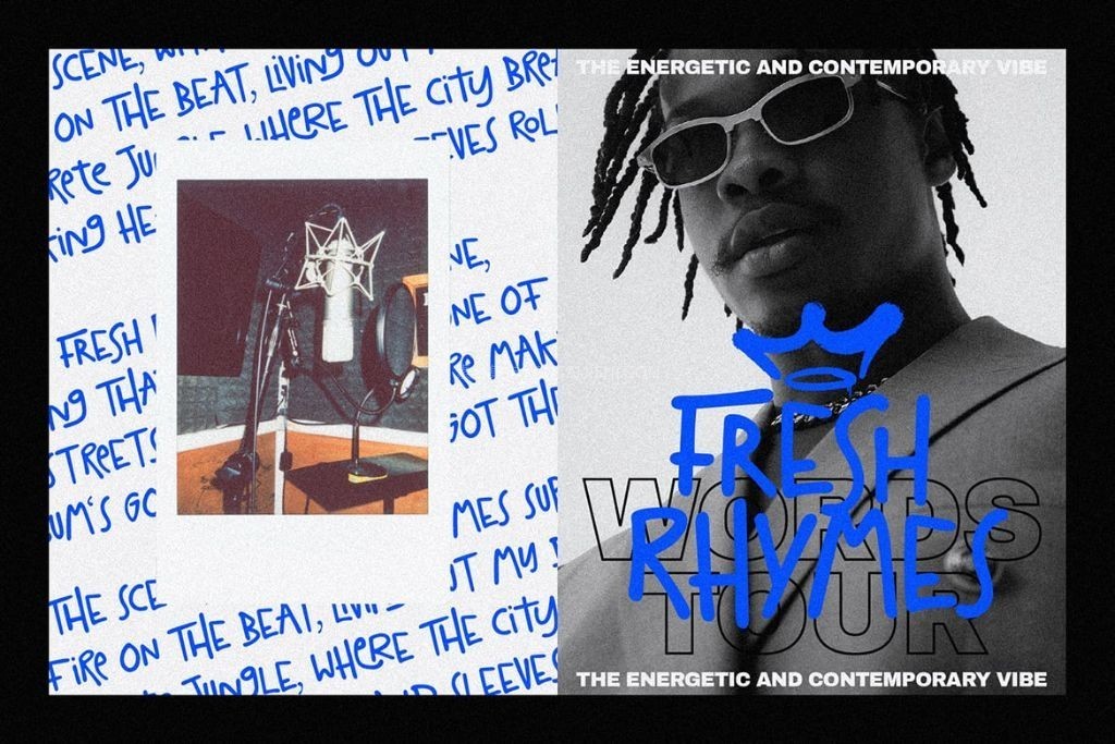 Laugh Together活力涂鸦手写字体